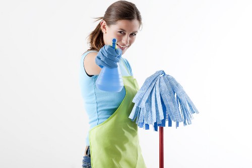 Canary Wharf apartment windows cleaned for brighter views