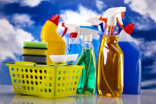 One off cleaning for a Canary Wharf office space