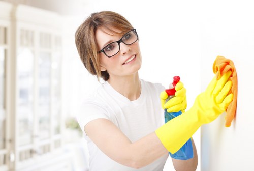 Sofa cleaning service for a Canary Wharf apartment living room