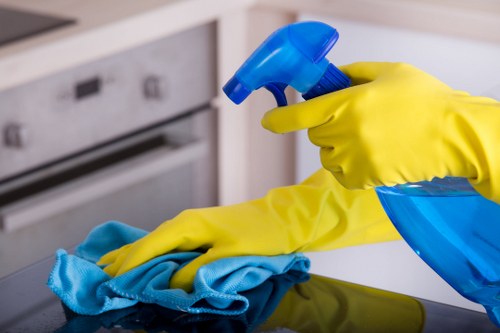 Specialist floor cleaning service for tiled, stone, and vinyl surfaces in Canary Wharf